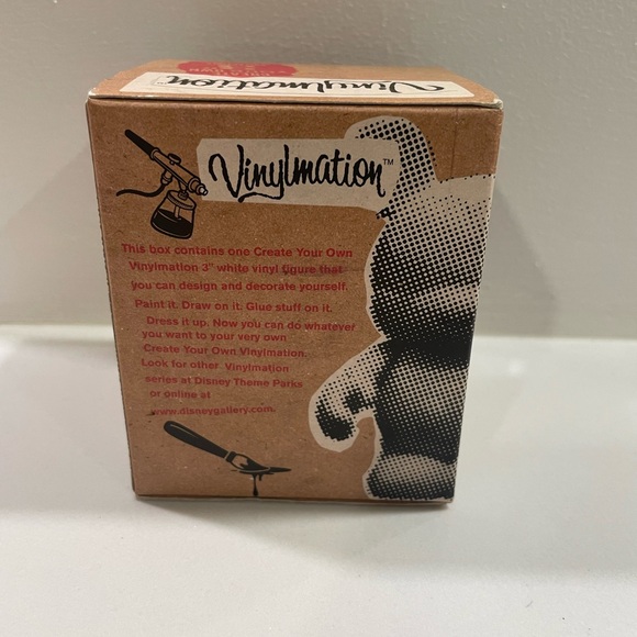 Disney Vinylmation Create Your Own 3 inch Pink NIB - Picture 3 of 5